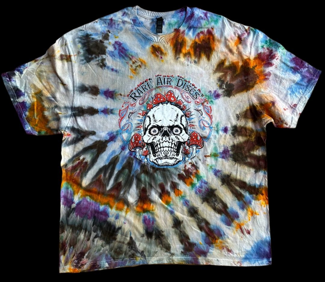 Crushin' Amanitas Tie-Dye Shirt - Produced by Thunder Shout Rare Air Discs