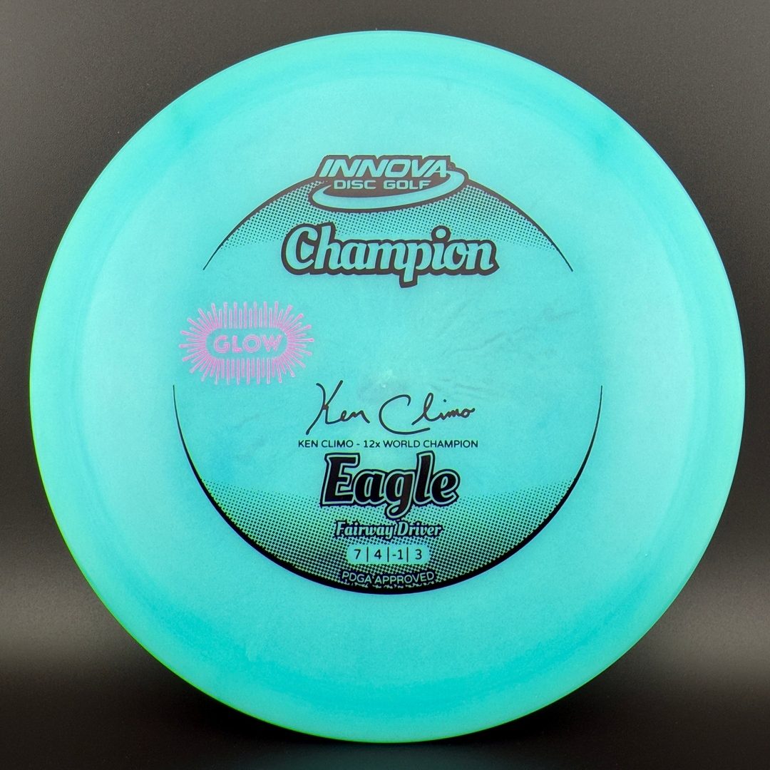 Classic Color Glow Champion Eagle - Ken Climo 12x Innova