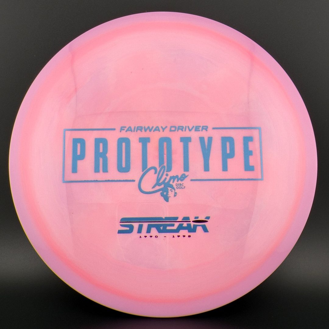 Signature Line Streak - Prototype Climo Disc Golf