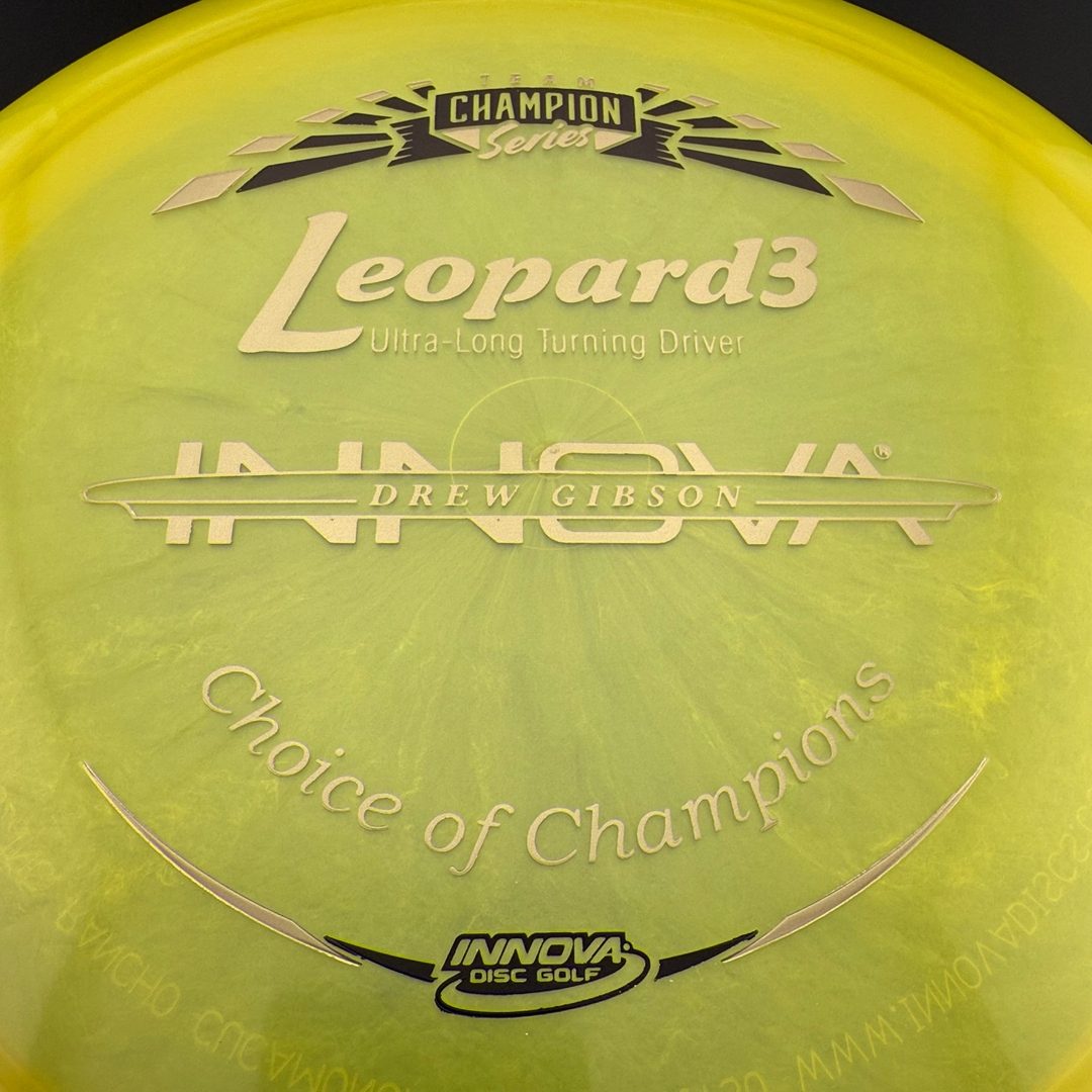 Luster Champion Leopard3 - 2019 Team Champion Jumpman *Gibson Stash* Innova