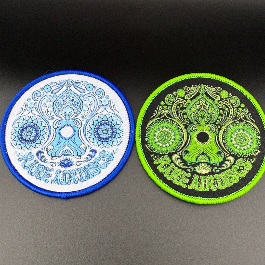 RAD Meditating Mandalas Patch (Velcro On Backside)