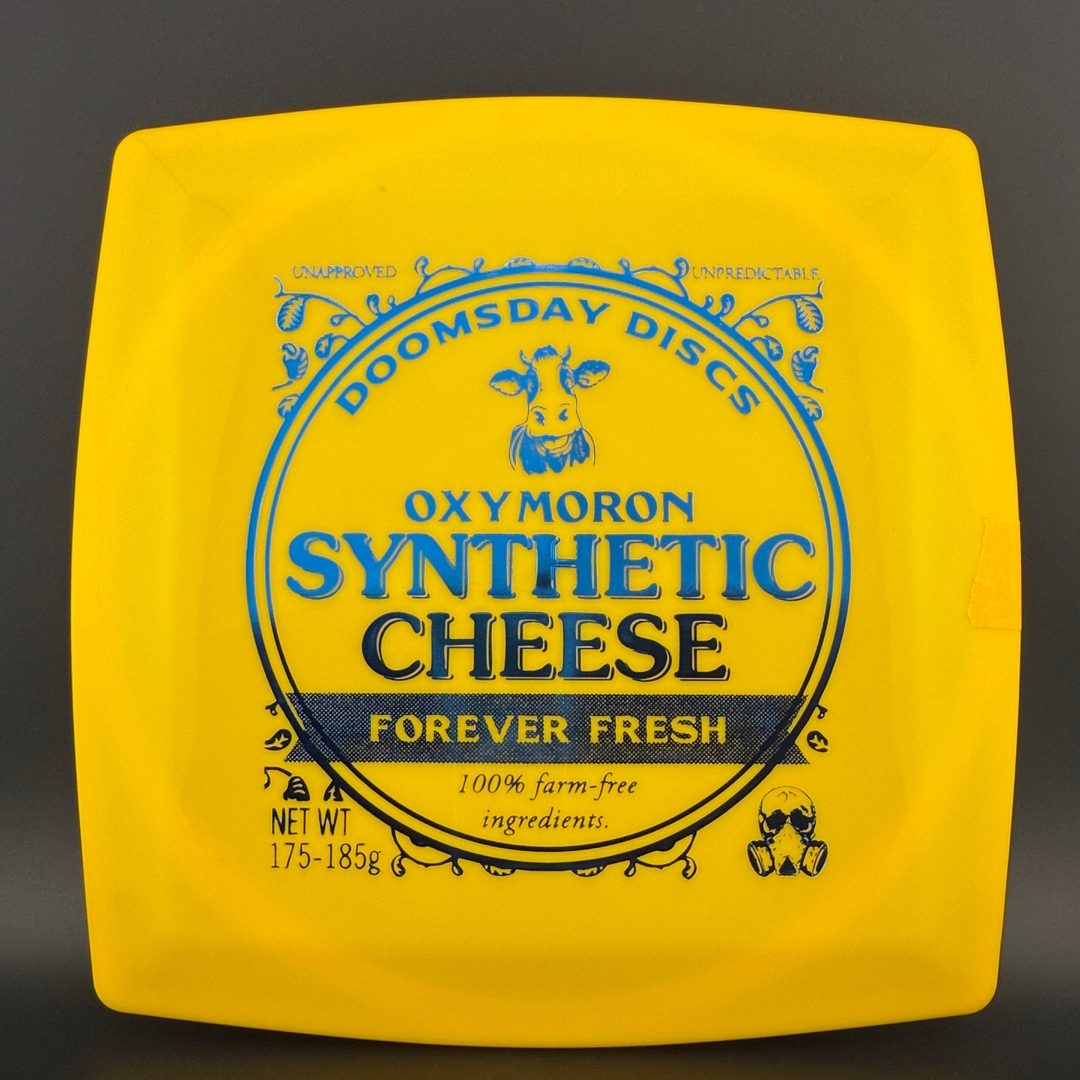 Survival Oxymoron - Synthetic Cheese *Square Novelty Disc Doomsday Discs