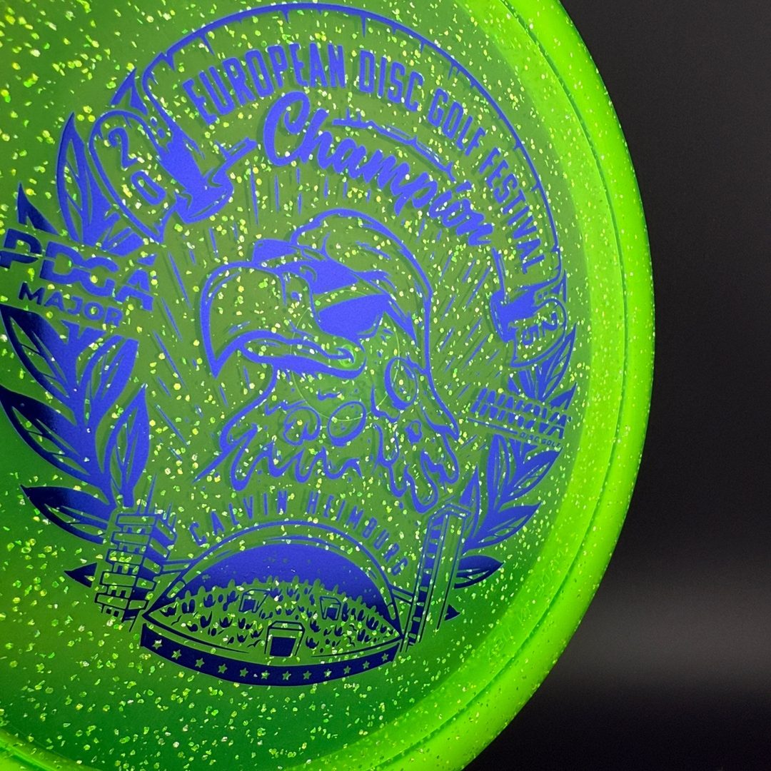 Metal Flake Champion Eagle - Calvin Heimburg 2025 EU Festival Champion Innova