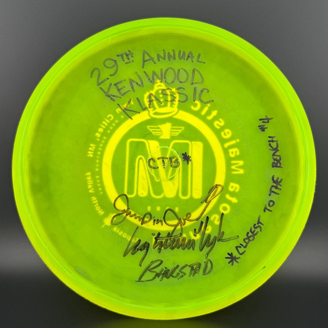 Champion Edition Aero PFN *Signed* - Jumpin Joe - MN Majestic 2002 Innova