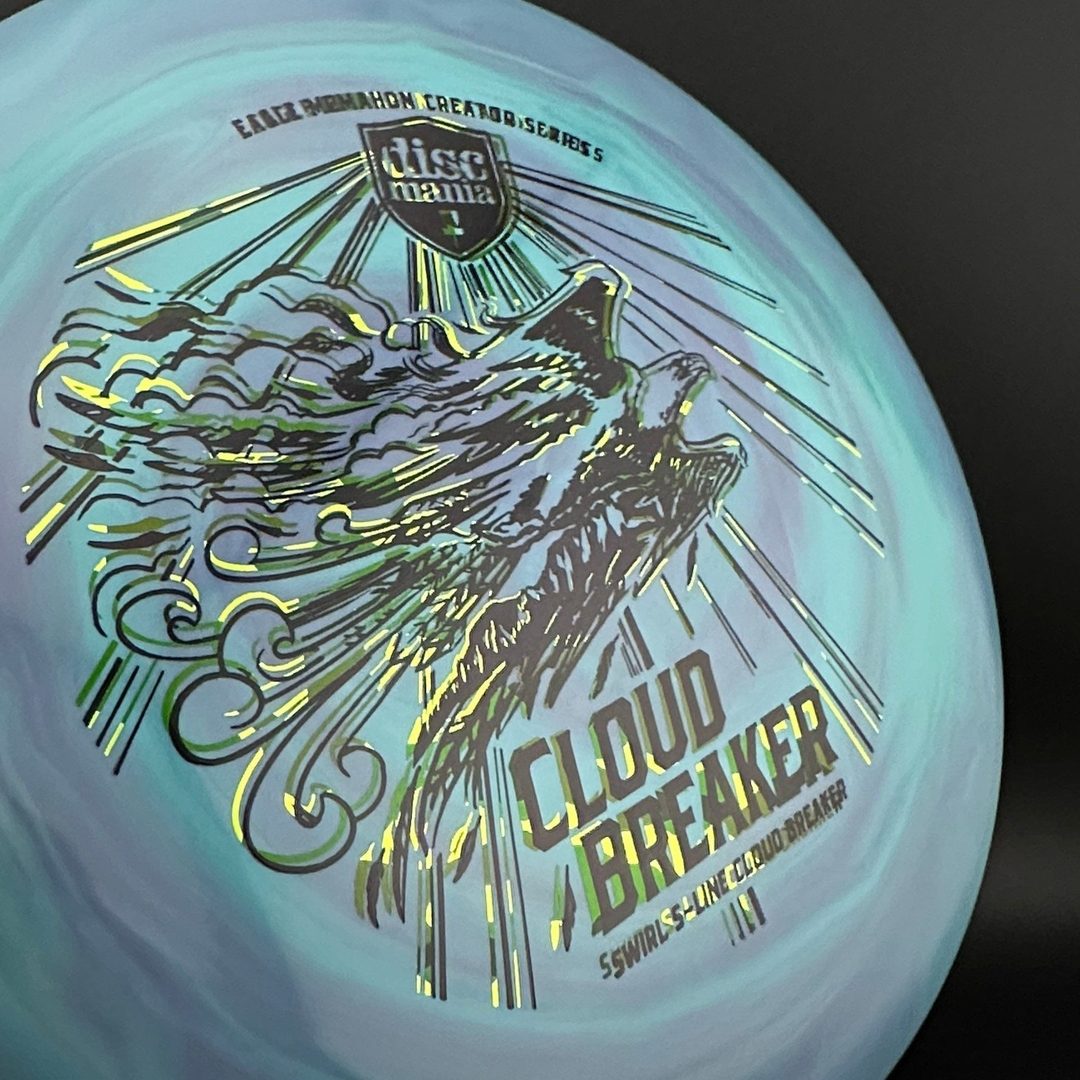 Swirl S-Line Cloud Breaker - Eagle McMahon - Shadow Stamped *Warehouse Stash* Discmania
