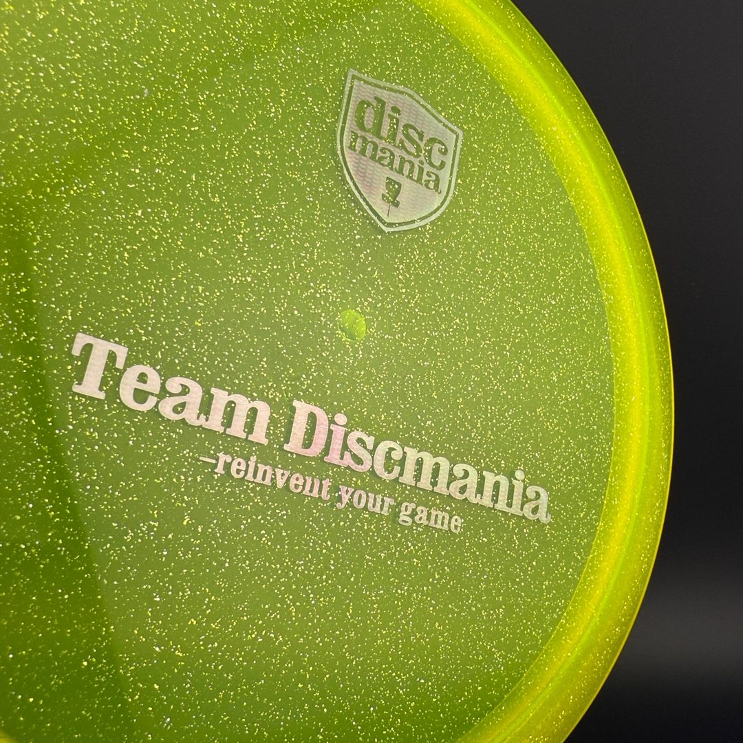 Metal Flake C-Line MD4 - Team Discmania Shield *Warehouse Stash* Discmania