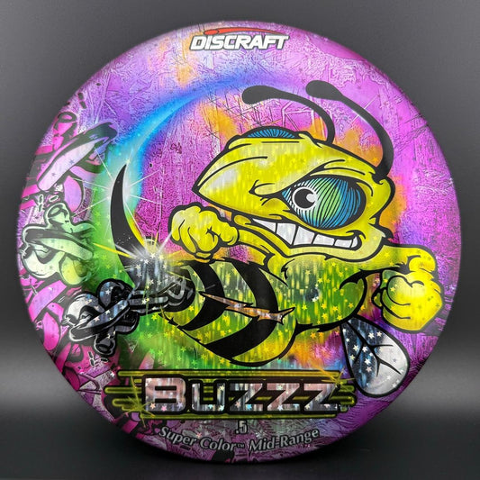 ESP FLX SuperColor Full Foil Buzzz - Holo Pink Chains Bee Discraft