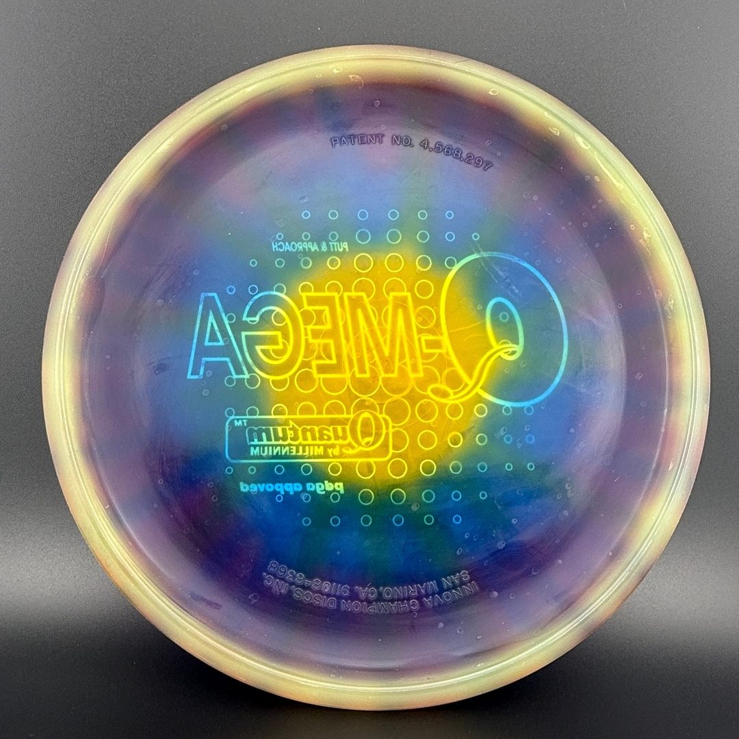 Quantum Omega - Gummy Older Run Innova Patent #'s - Dyed Millennium