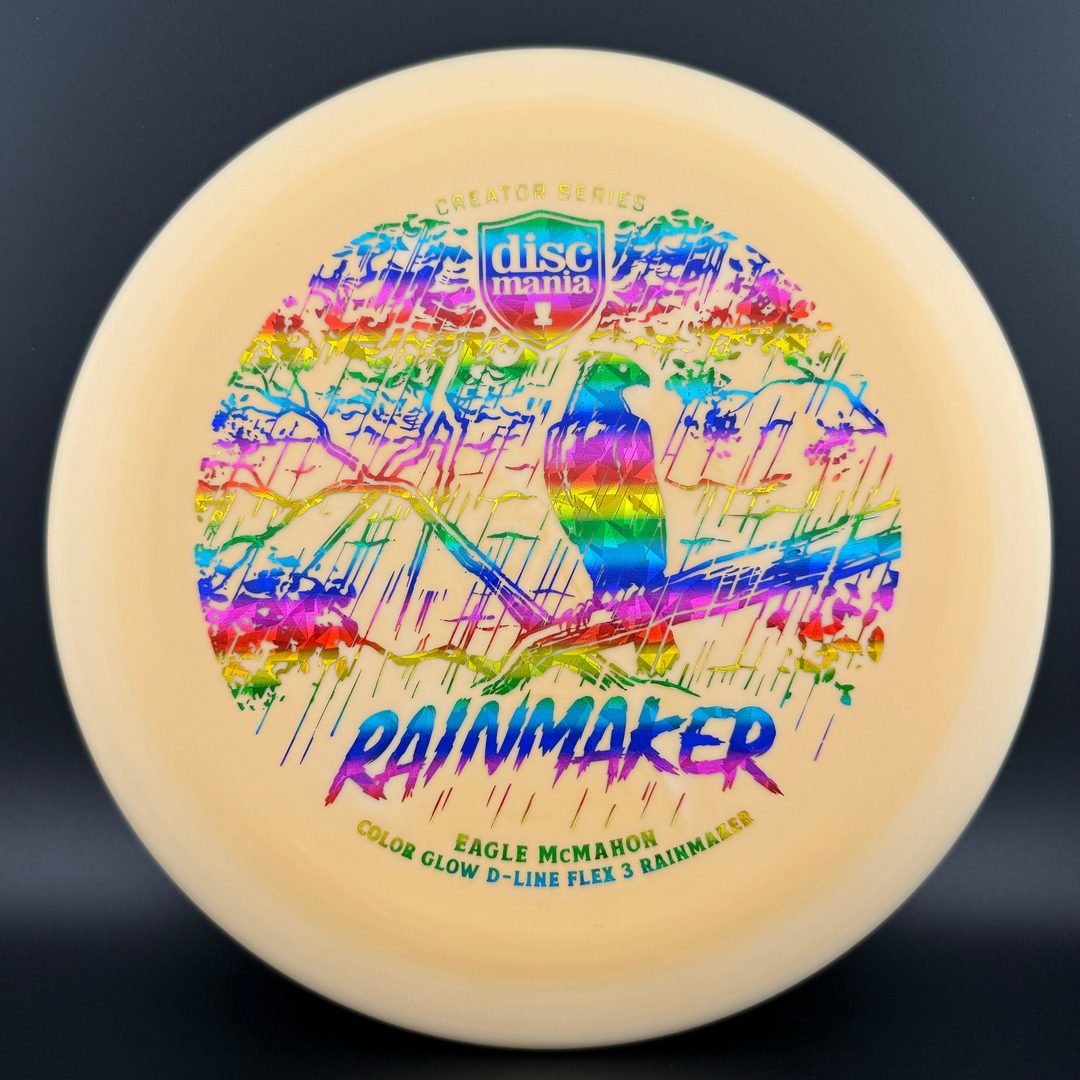 Color Glow D-Line Rainmaker Flex 3 - Eagle McMahon Creator Series Discmania