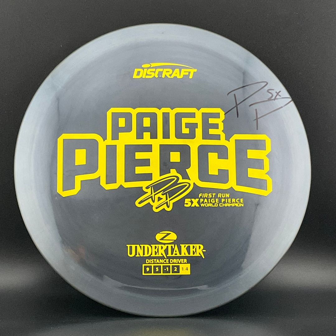 Z Line Undertaker *Signed* - 2020 Paige Pierce 5x - First Run! Discraft