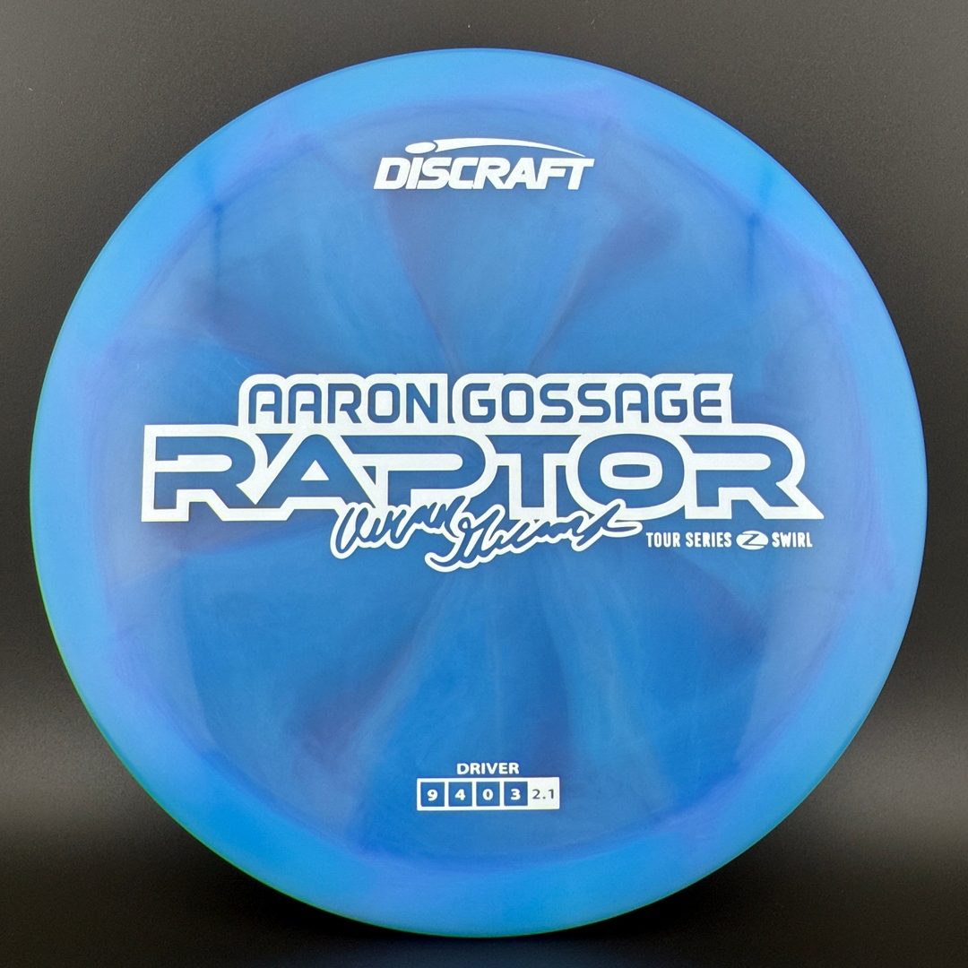 Z Swirl Raptor - Aaron Gossage 2025 Tour Series Discraft