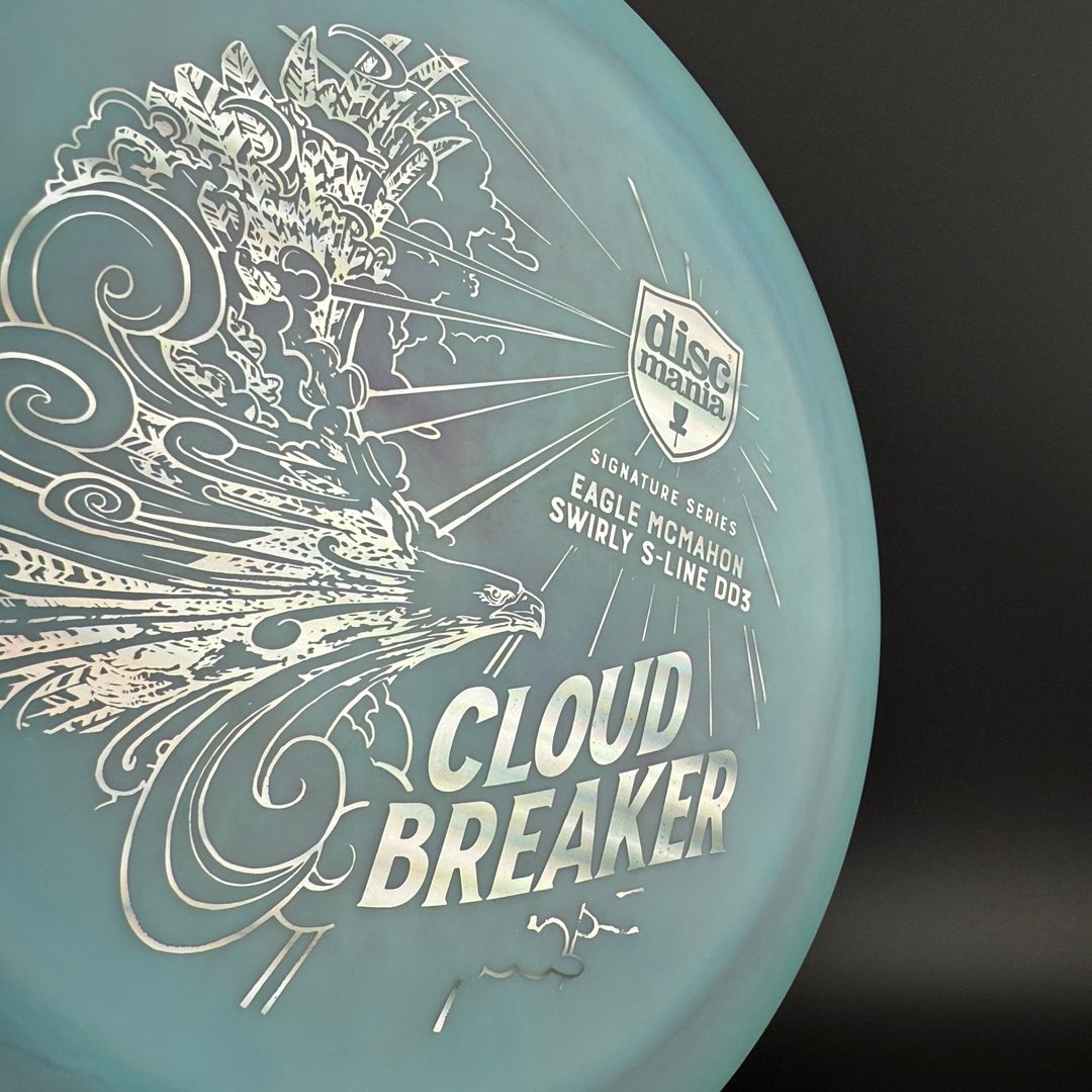 Swirly S-Line DD3 - Cloud Breaker - Teal - Eagle McMahon Sig Series Discmania