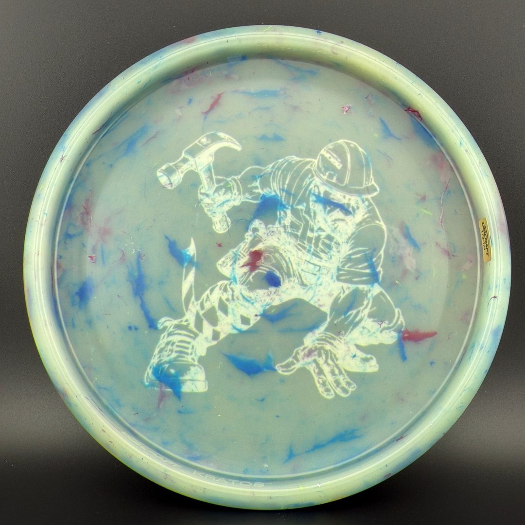 Jawbreaker Z Glo Kratos - Blue Collar Work Force Discraft