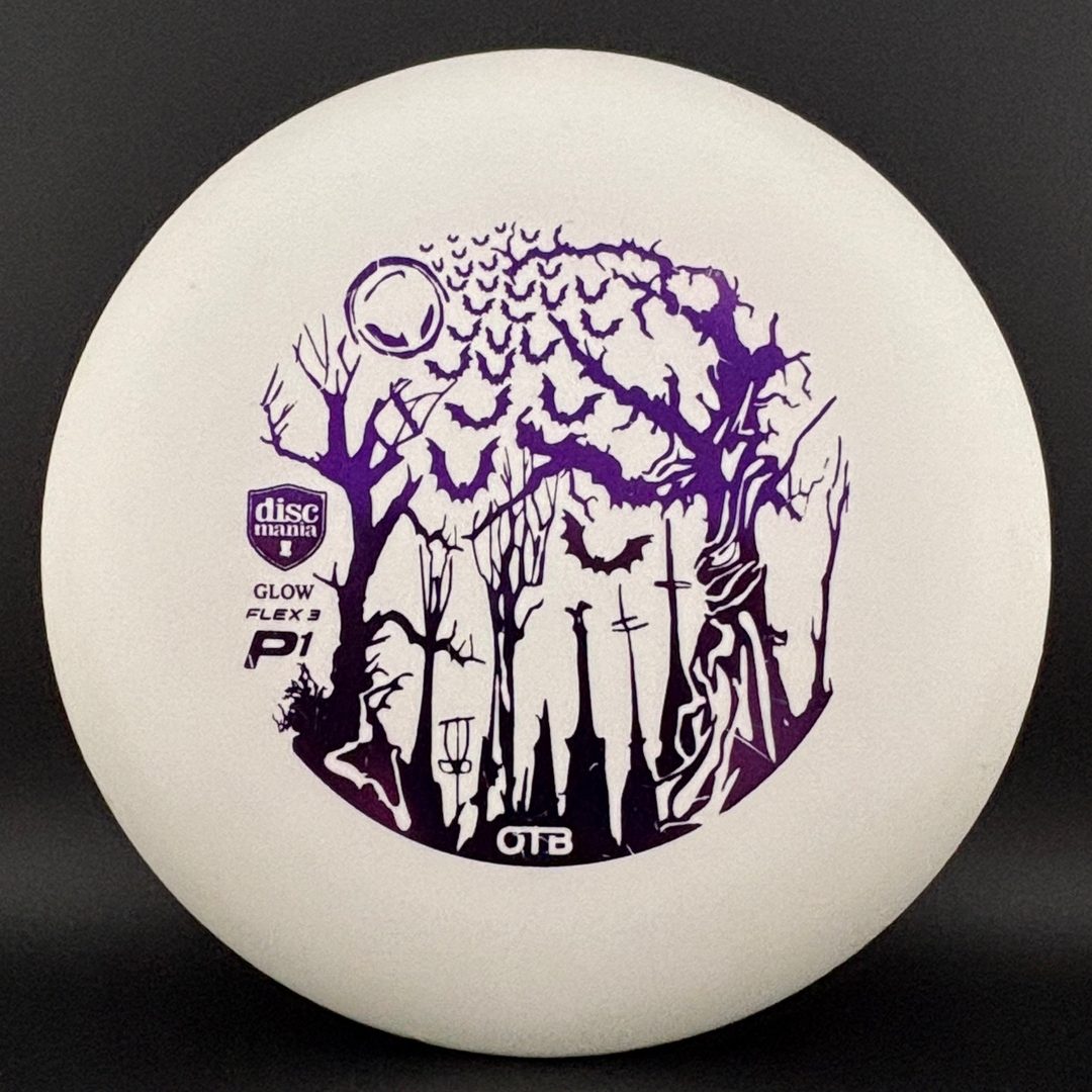 Glow D-Line Flex 3 P1 - 2023 OTB Halloween *Colten Stash Used* Discmania