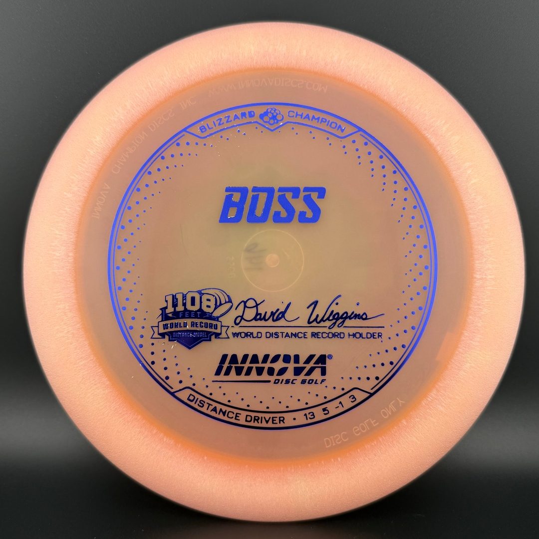 Blizzard Champion Boss - David Wiggins Jr 1108 World Record Innova