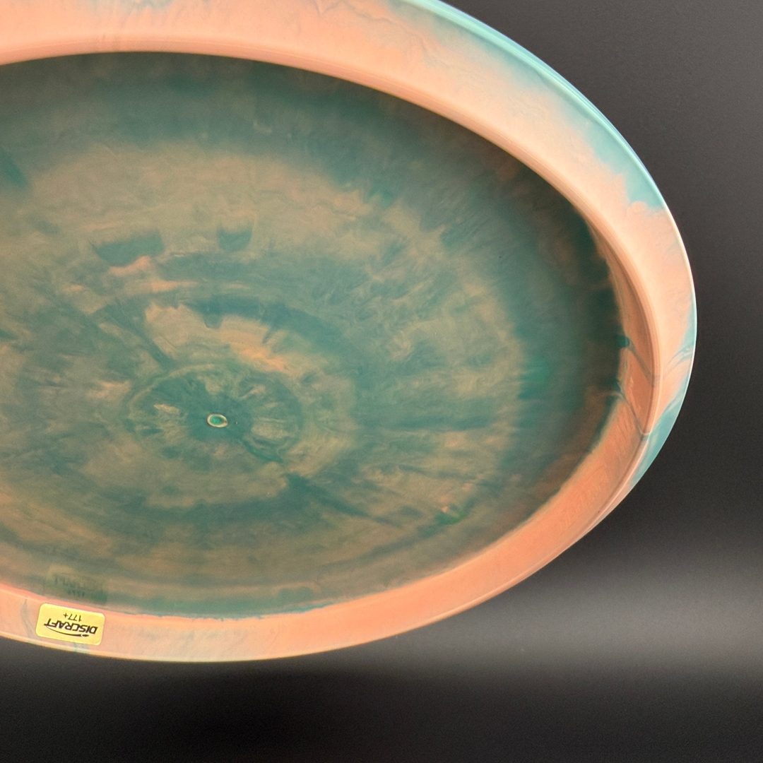 Swirly ESP Buzzz First Run - Paul McBeth 4x Claws - Teal Salmon Discraft