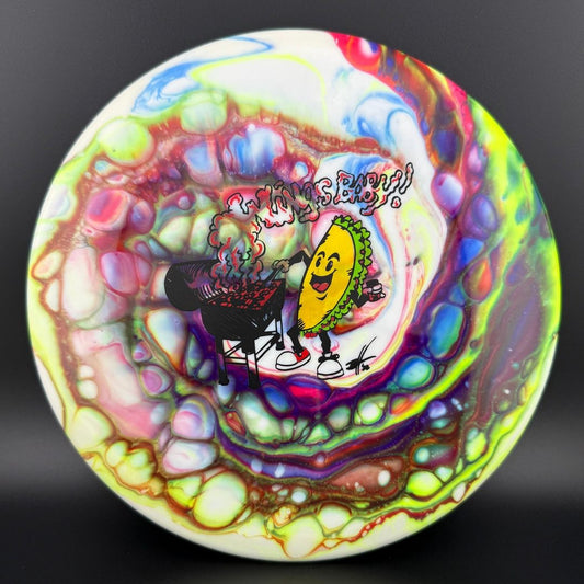 Apex Lobster - 4 Foil Wings Baby! - Doodle Discs Dyed MINT Discs