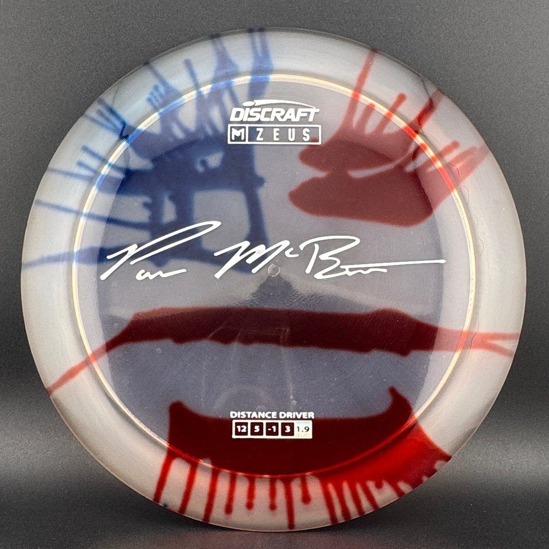 Fly Dye Z Zeus - Paul McBeth Discraft