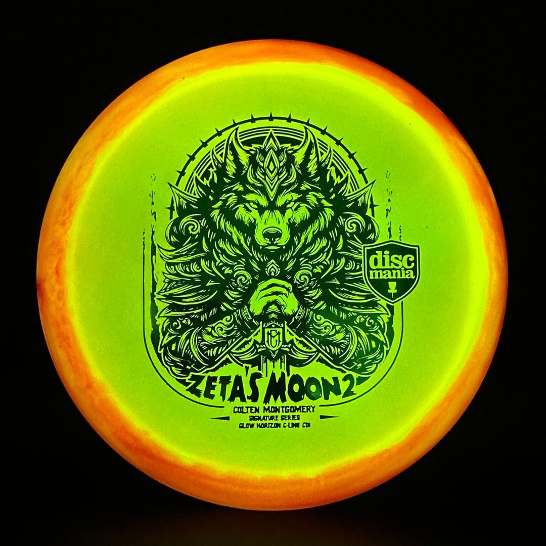 Glow Horizon C-Line CD1 - Zeta's Moon Colten Montgomery Sig Series Discmania