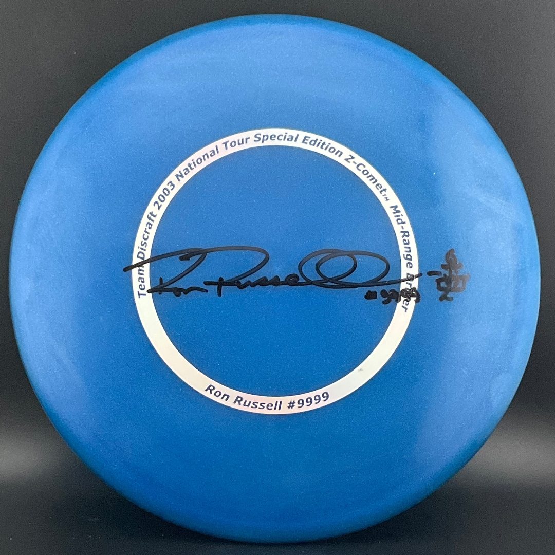 Special Edition Z-Line Comet *Signed* - 2003 National Tour Ron Russell Discraft