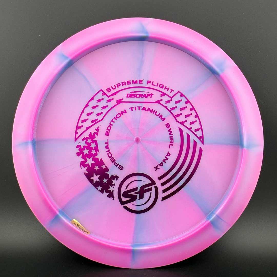 Swirl Titanium Anax - Supreme Flight Factory Misprint