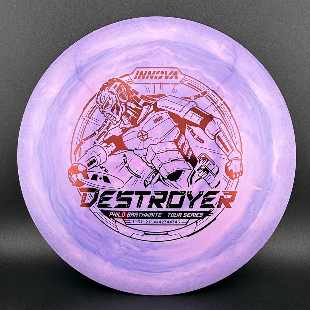 Swirly Star Destroyer - Philo Brathwaite 2025 Tour Series Innova