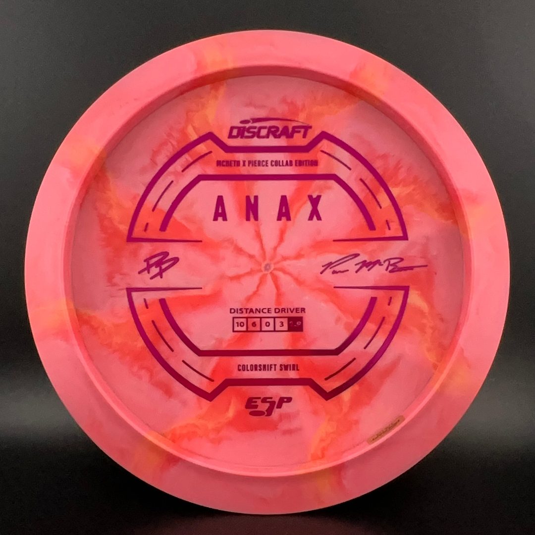 ESP Colorshift Swirl Anax - McBeth X Pierce Collab Edition Discraft