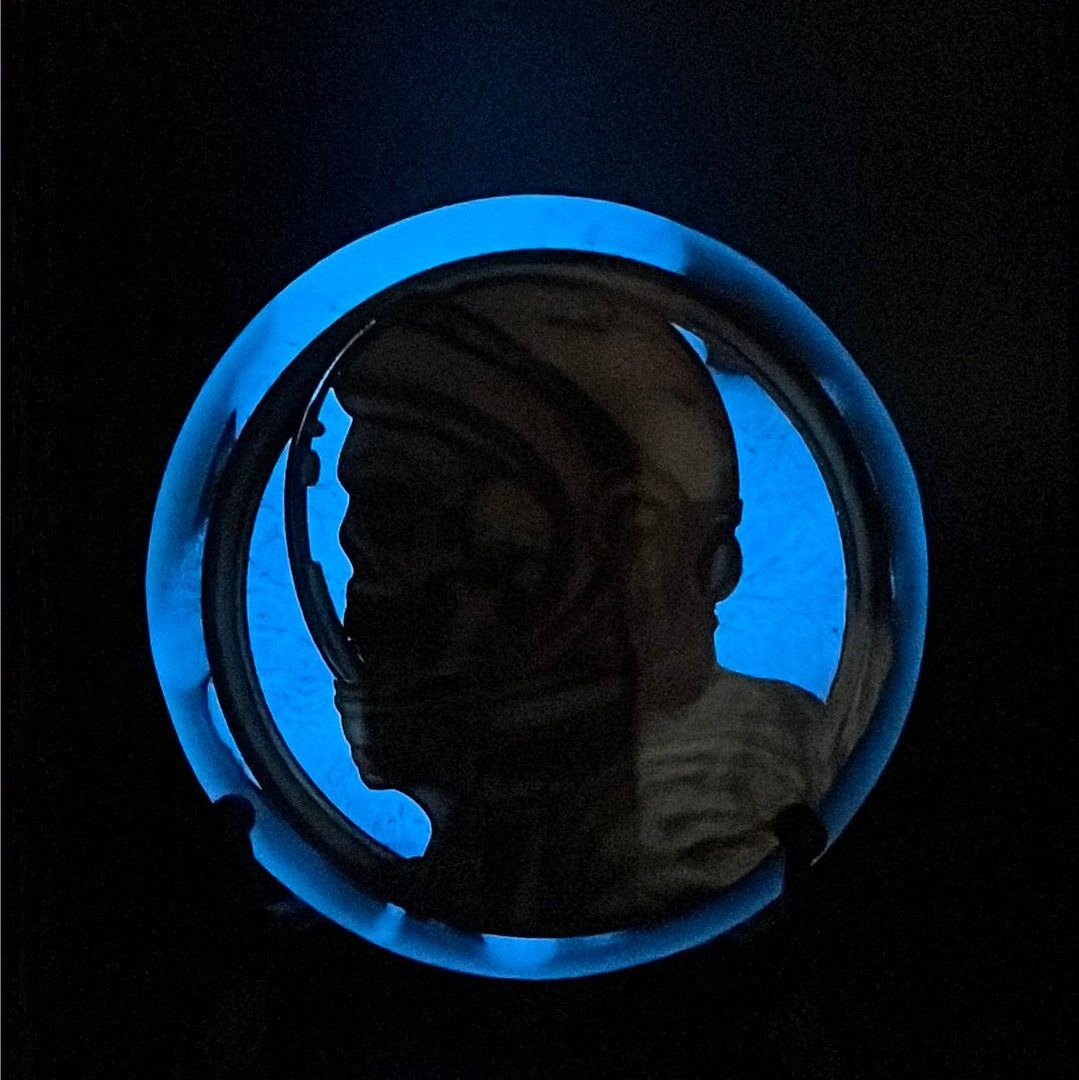 Custom Blue Glow Resin Mini - Dead Astronaut Wiser Hyzer