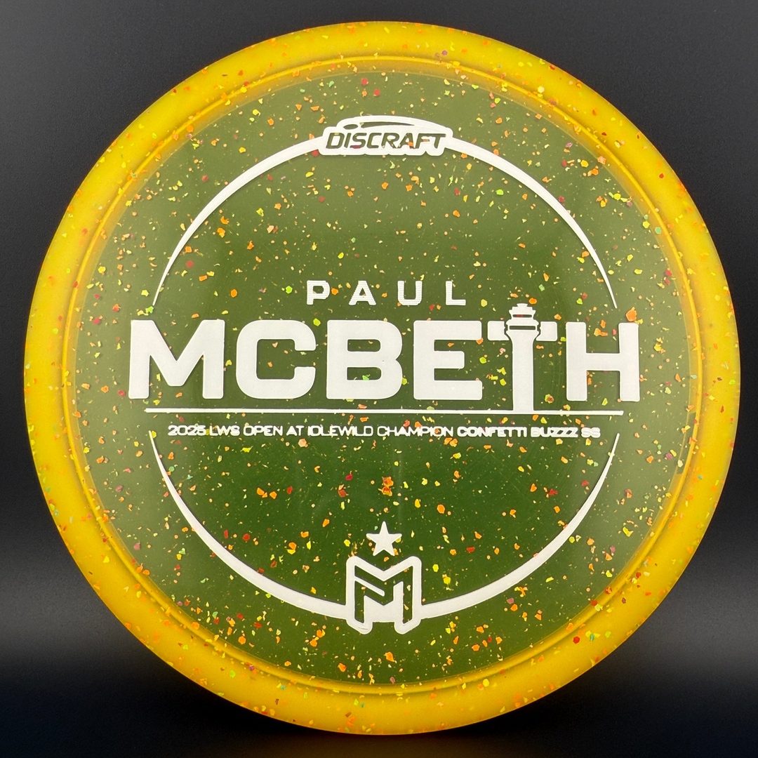 Confetti Z Buzzz SS - Paul McBeth 2025 LWS Open Discraft