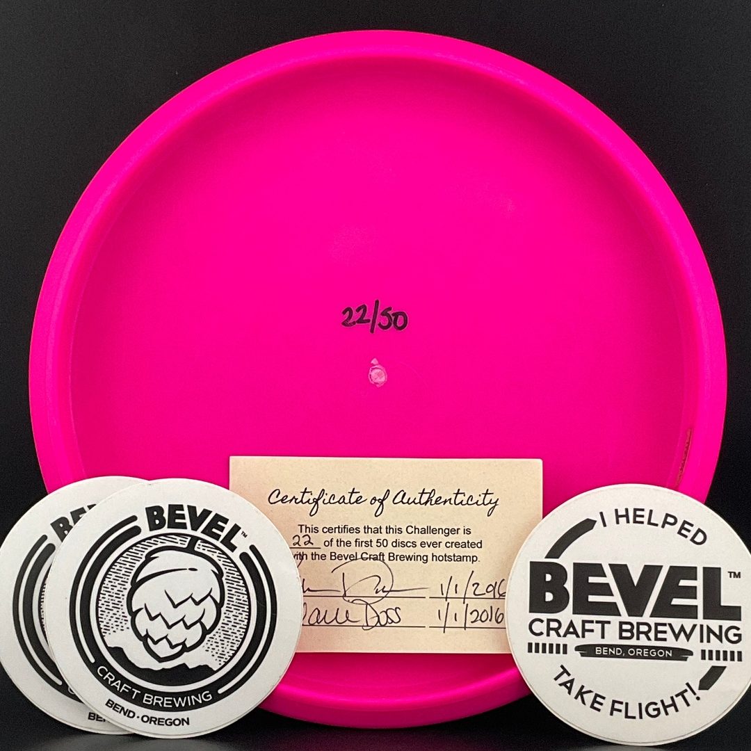 Pro D Challenger *Signed* - 2016 Bevel Craft Brewing #22/50 Discraft