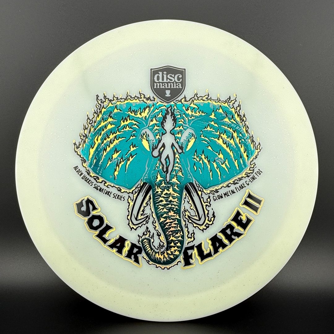 Glow Metal Flake C-Line FD3 - Solar Flare 2 - Alden Harris Discmania