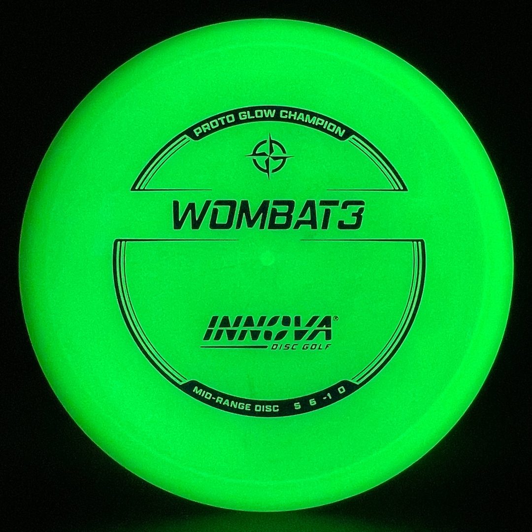 Proto Glow Champion Wombat3 Innova