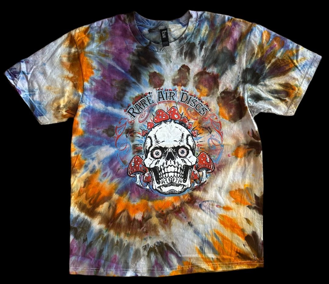 Crushin' Amanitas Tie-Dye Shirt - Produced by Thunder Shout Rare Air Discs