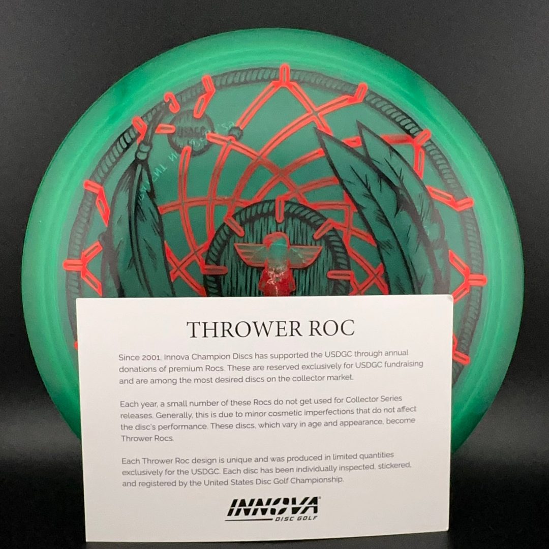 Champion Thrower Roc - "Totem Dreamcatcher" 2024 USDGC Limited Edition Innova