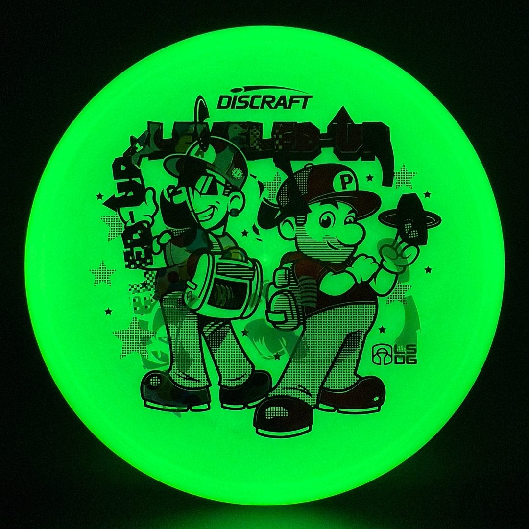 Mega Glo Luna - Leveled-Up Misprints - McBeth & Barela Discraft