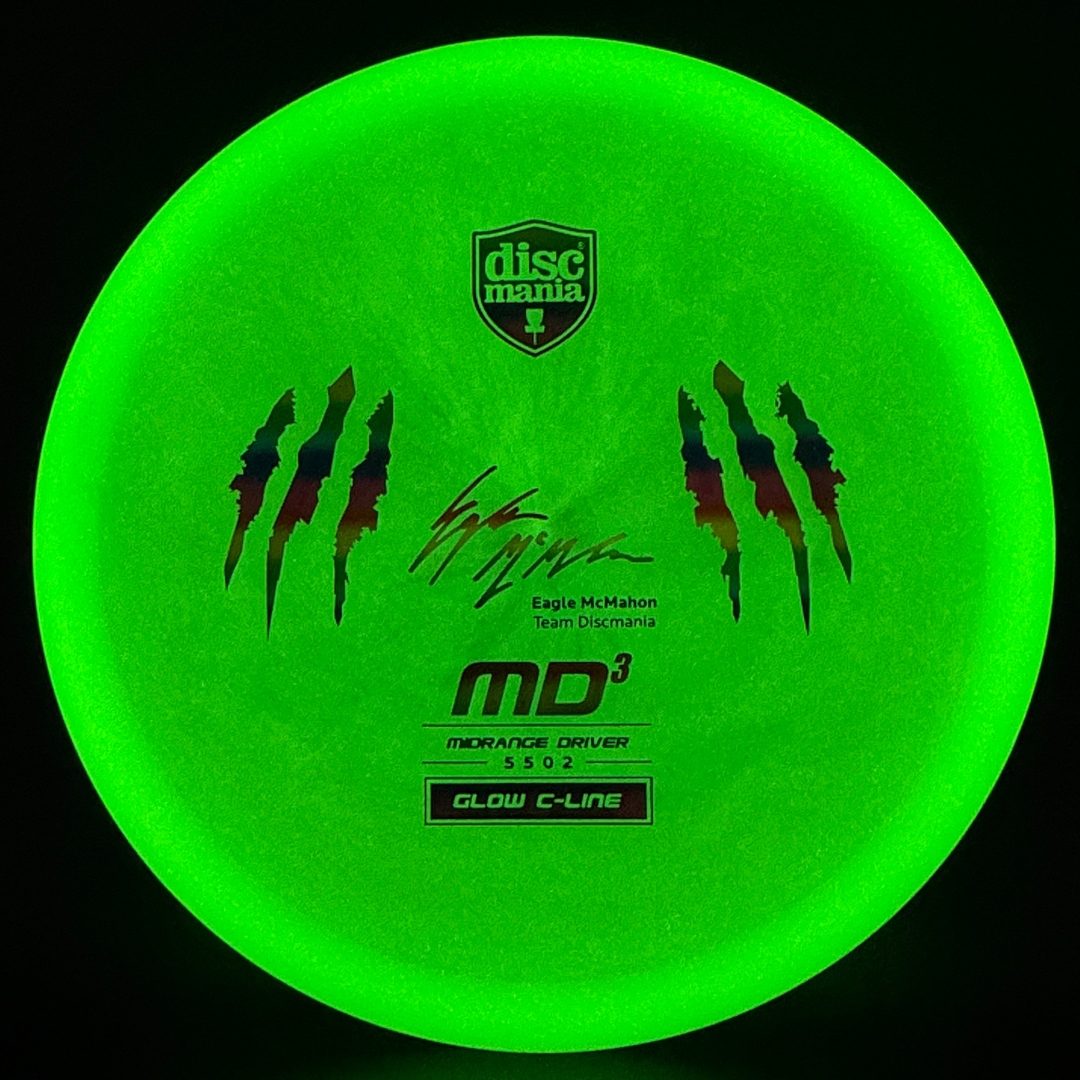 Color Glow C-Line MD3 Penned Eagle Claw - Rainbow *Colten Stash* Discmania