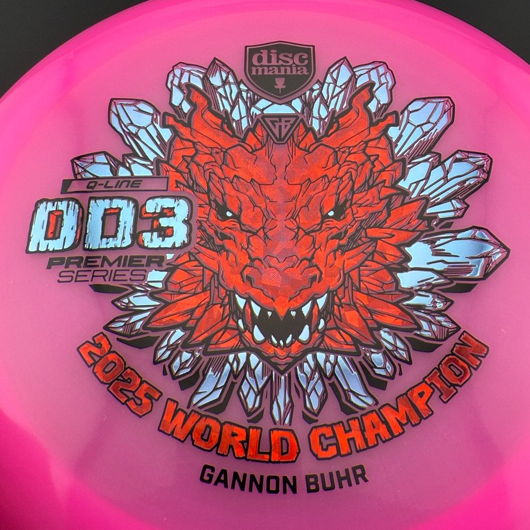 Q-Line DD3 - Gannon Buhr 2025 World Champion Discmania