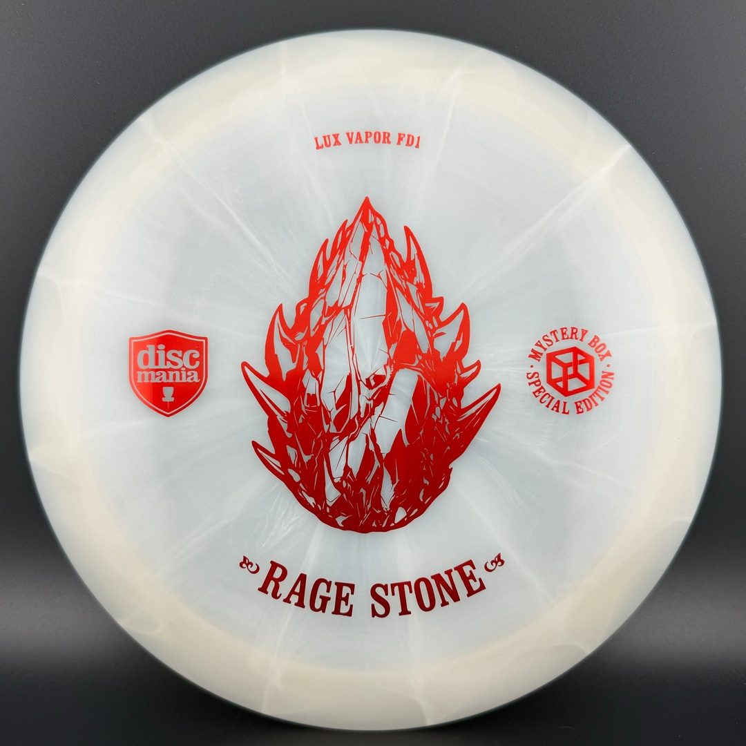 Lux Vapor FD1 First Run - "Rage Stone" MB '23 Discmania