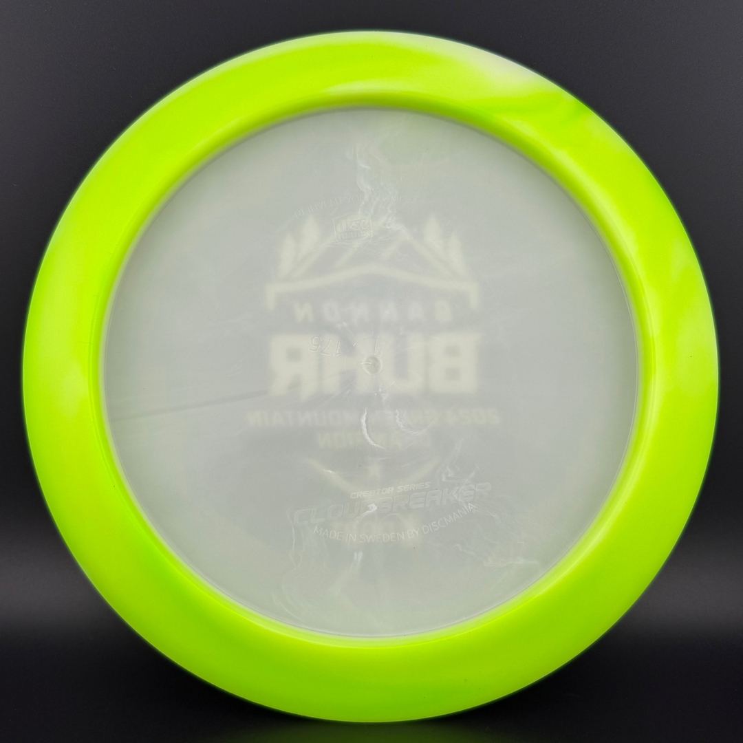 Color Glow Horizon Cloud Breaker - Gannon Buhr Green Mountain Triumph Discmania