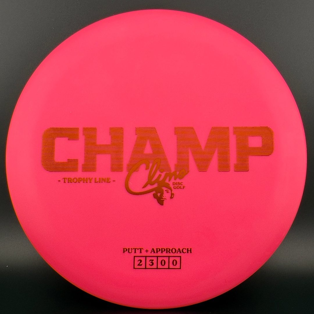 Trophy Line Champ Climo Disc Golf
