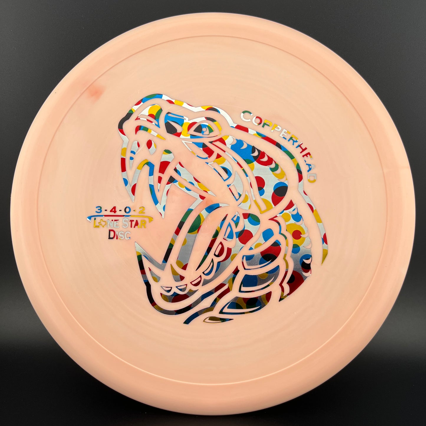 Alpha Copperhead - Artist Series Snake Head Lone Star Discs