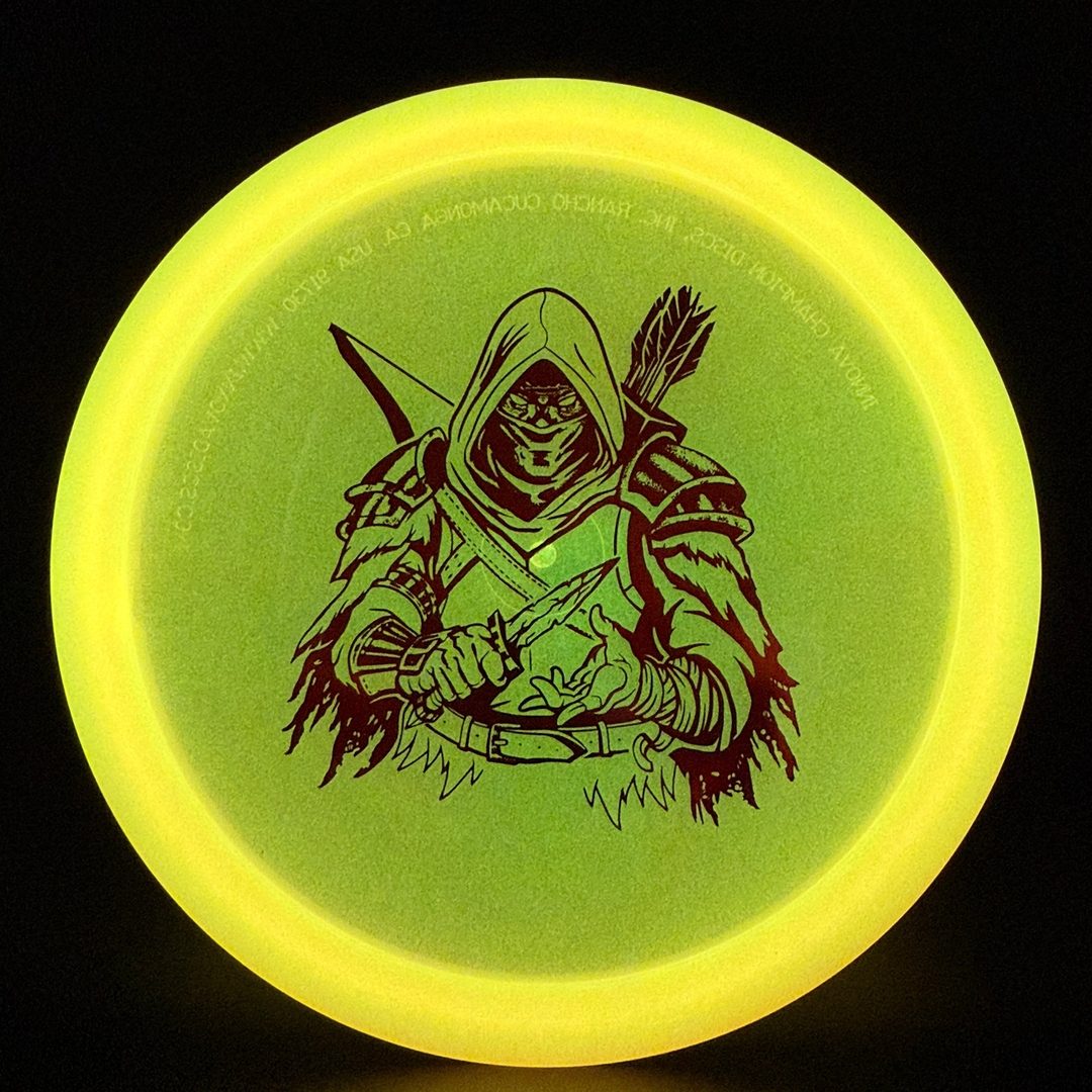 Classic Glow Champion Fairway Disc - Dark Rebel Innova