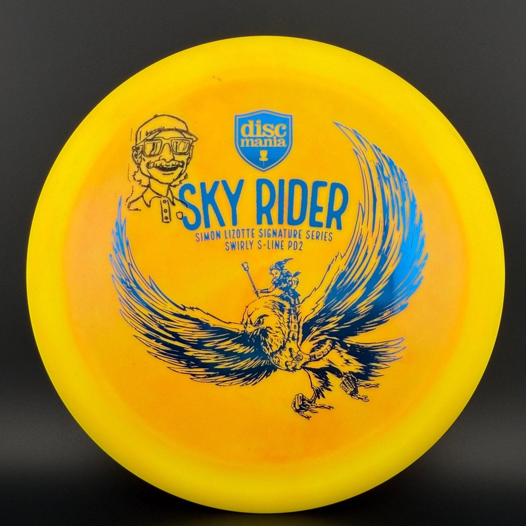 Swirly S-Line PD2 - Sky Rider - Simon Lizotte *Colten Stash Used* Discmania