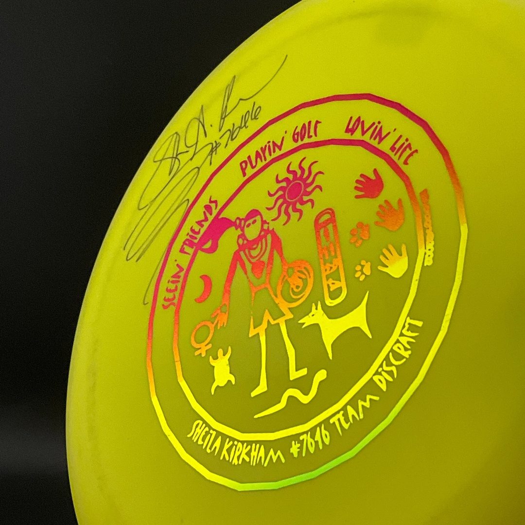 Pro D Magnet *Signed* - 2002 Sheila Kirkham LE *Speedy Vault* Discraft