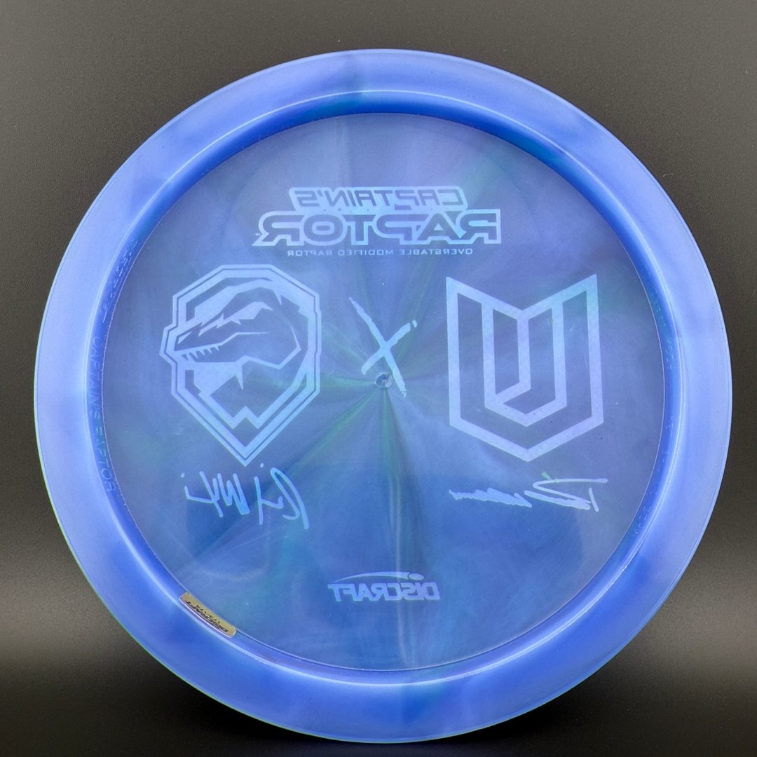 Z Swirl Captain's Raptor - Ulibarri x Wysocki Collab Edition Discraft
