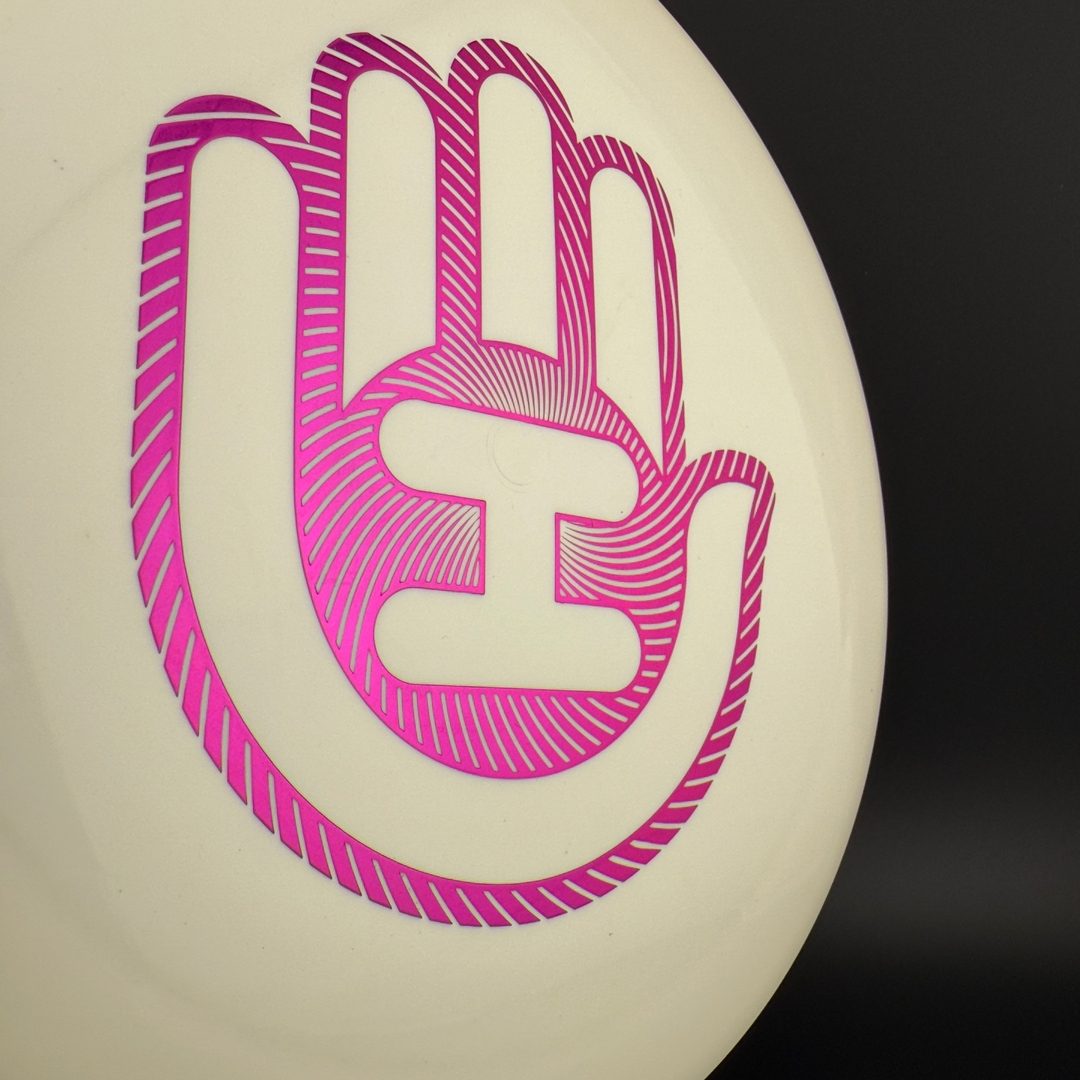 Fuzion Enforcer - Handeye Stamp *Gibson Stash Used* Jumpman Dynamic Discs