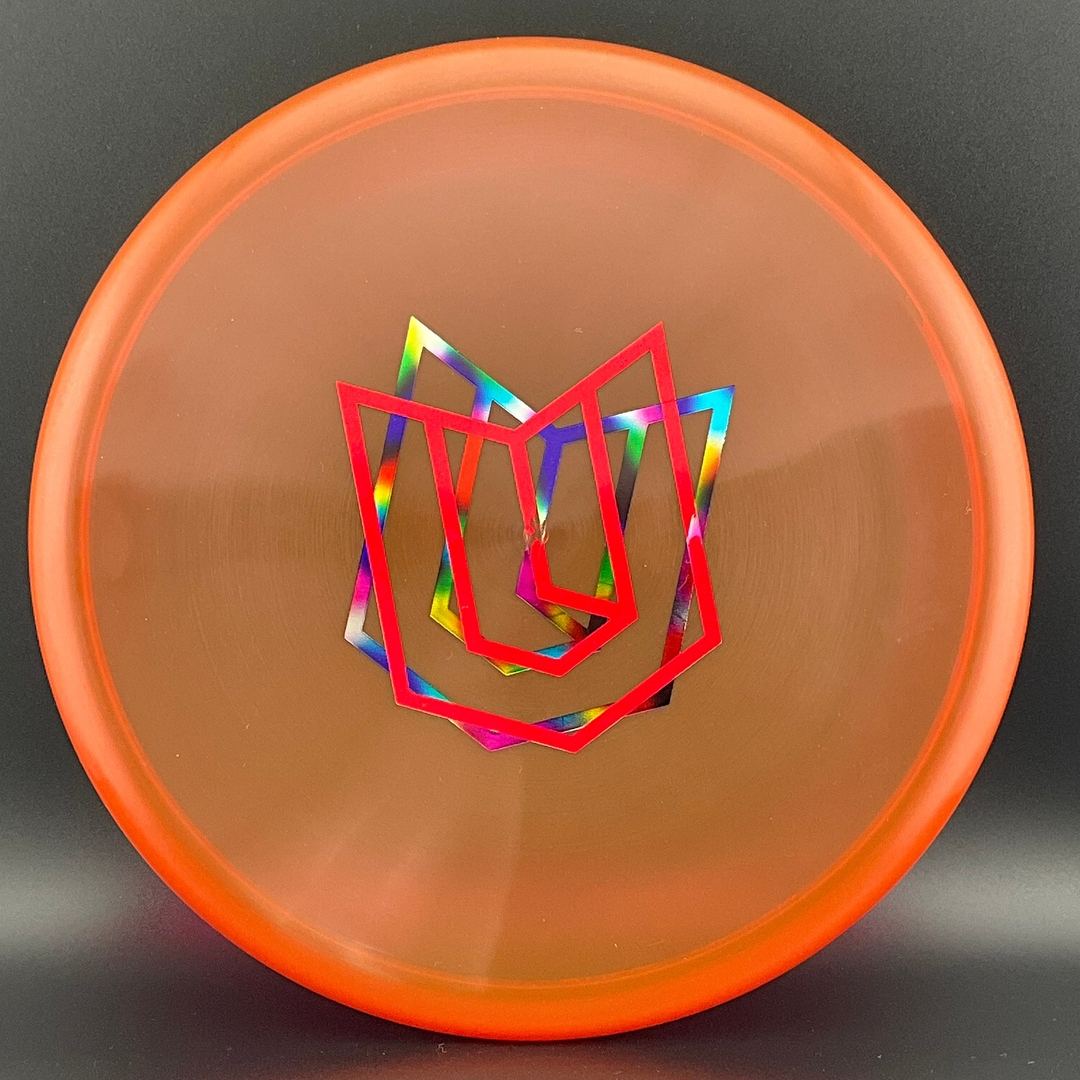 CryZtal Zone - Uli Shield Stamp - Paul Ulibarri - Iced Red - Double Stamp Discraft