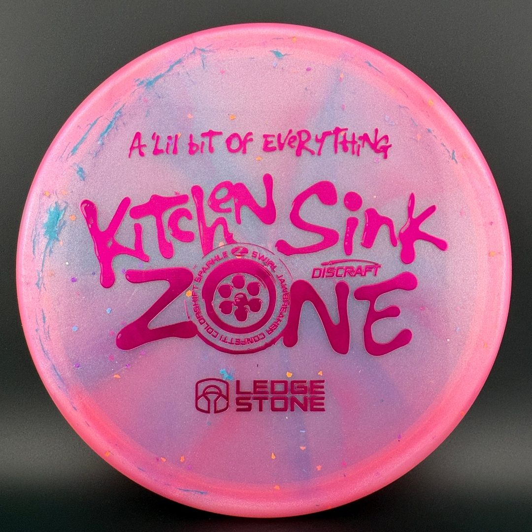 Swirl Jawbreaker Confetti Colorshift Sparkle Zone - Kitchen Sink April Fools 2026 Discraft