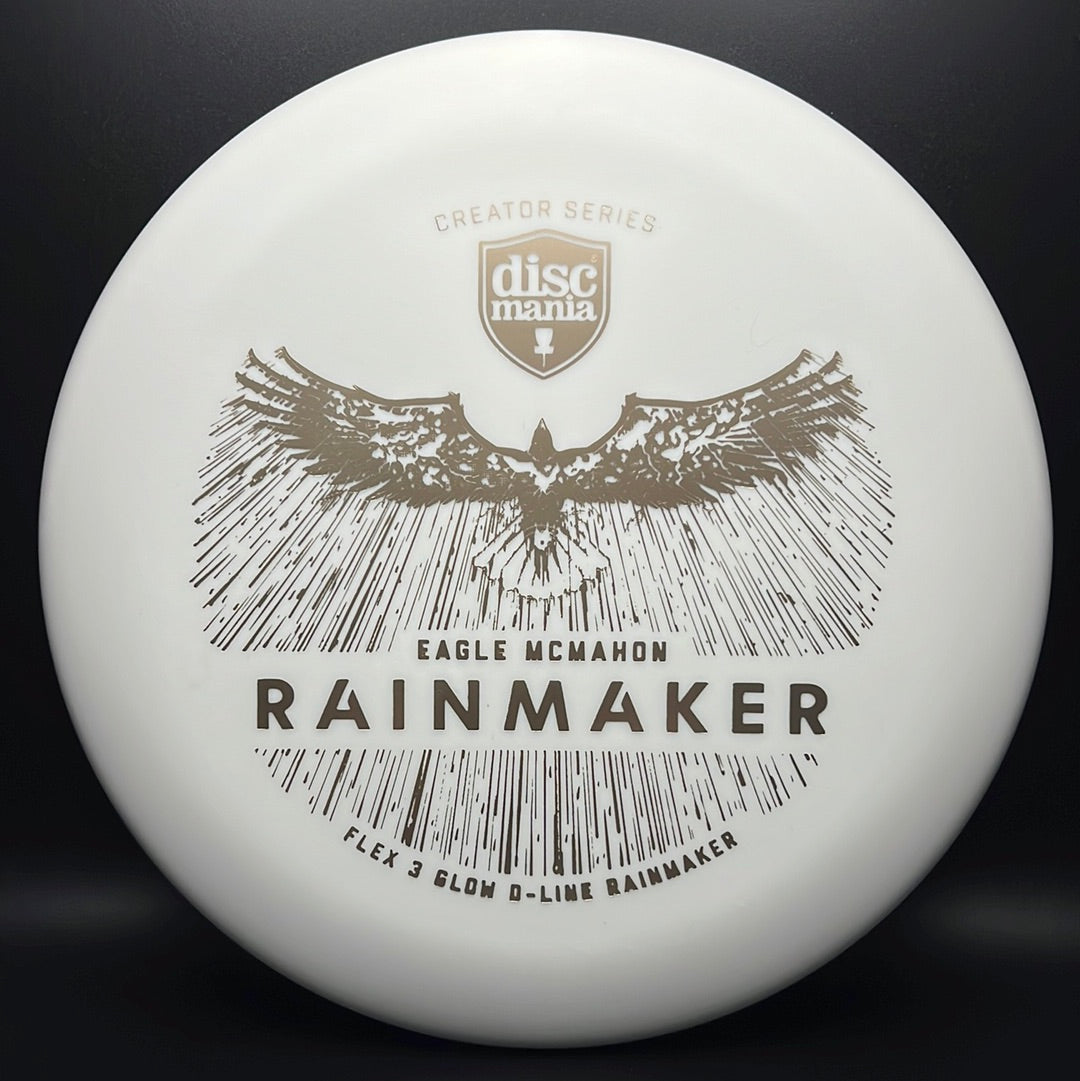 Glow D-Line Flex 3 Rainmaker - Eagle McMahon Sig Series Discmania