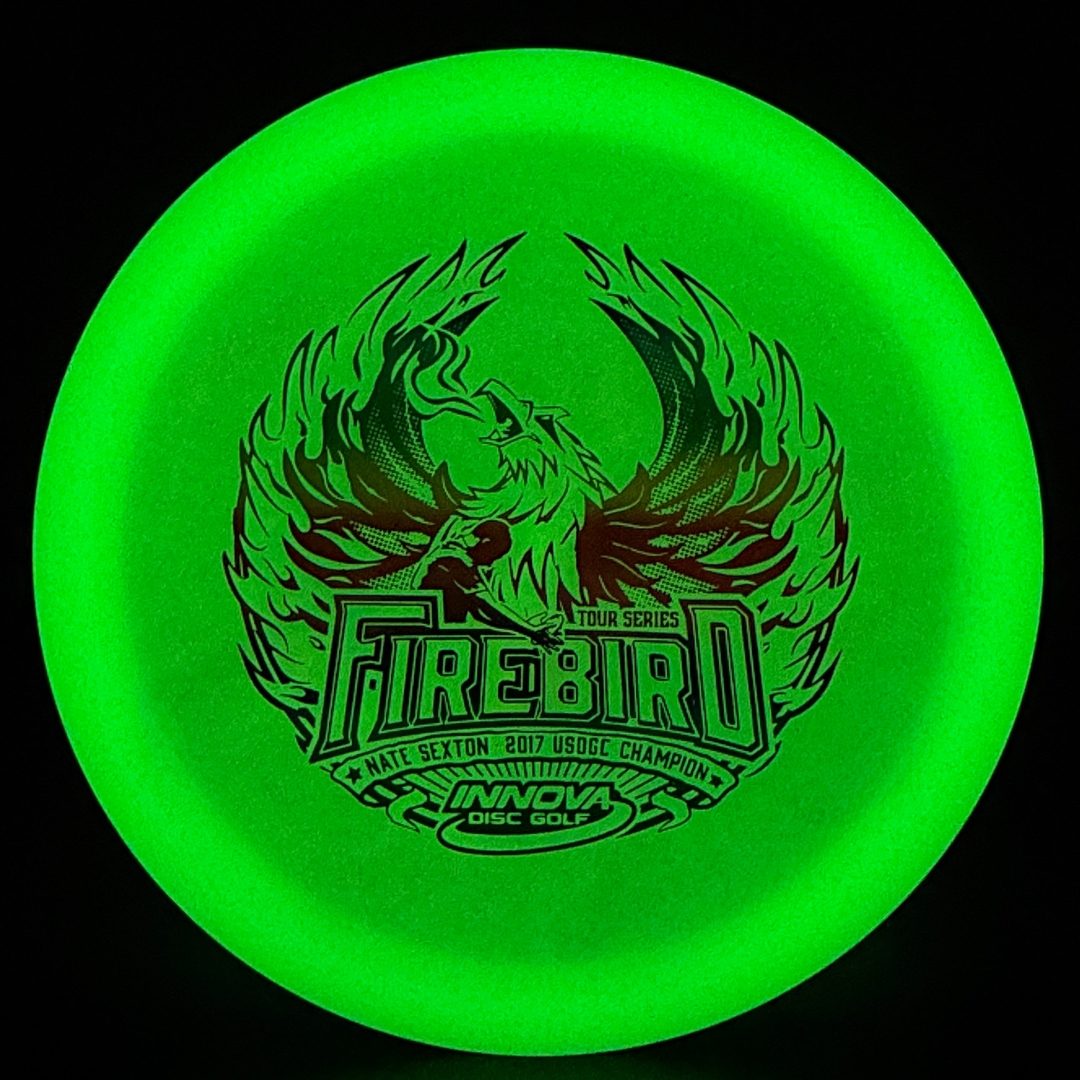2018 Glow Champion Firebird - Halo Swirls - Nate Sexton Tour Series Innova